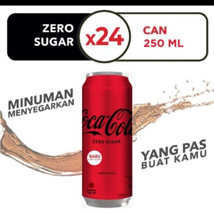 

Terlaris Coca-Cola Zero Kaleng 330 Ml Kartonan (Khusus Gosend / Grab)
