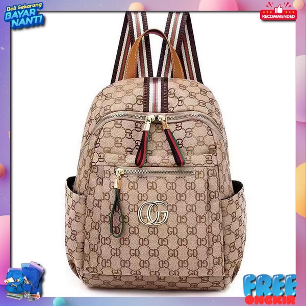 Bagpack Cewek Elegant Rensel Mewah Murh Korea Style Bagpack Rnsel Cewek Korea Taa Skolah Terbaru 202