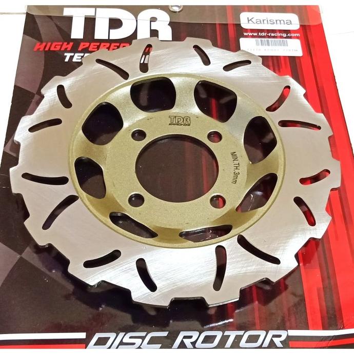 piringan cakram karisma /supra 125 -diskbrake depan variasi TDR