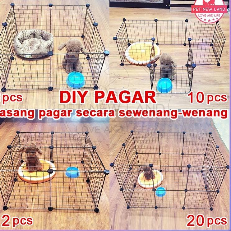 Promo promo Kandang Kucing Kandang Anjing Pagar Kucing Anjing Pet Cage Pagar Besi DIY