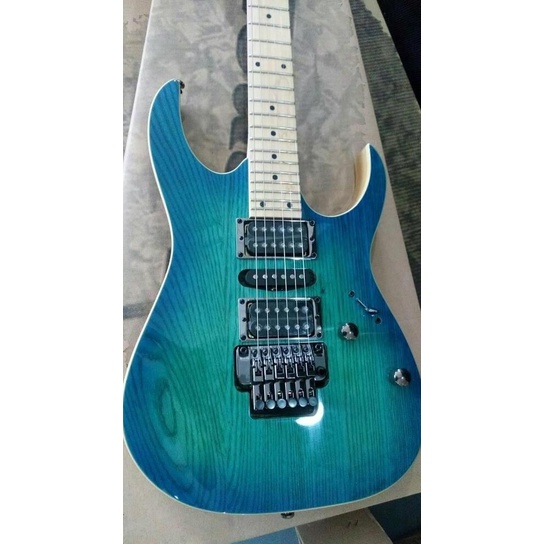 GITAR LISTRIK IBANEZ RG370AHMZ BMT (BLUE MOON BURST) ELECTRIC GUITAR ORIGINAL EL09I09A82L