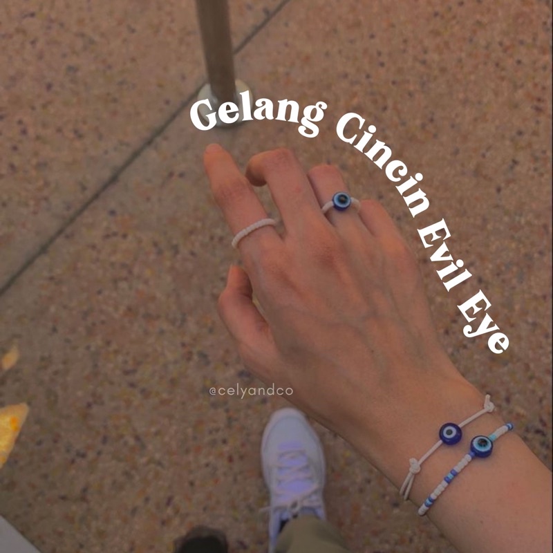 Gelang | Cincin Blue Evil Eye