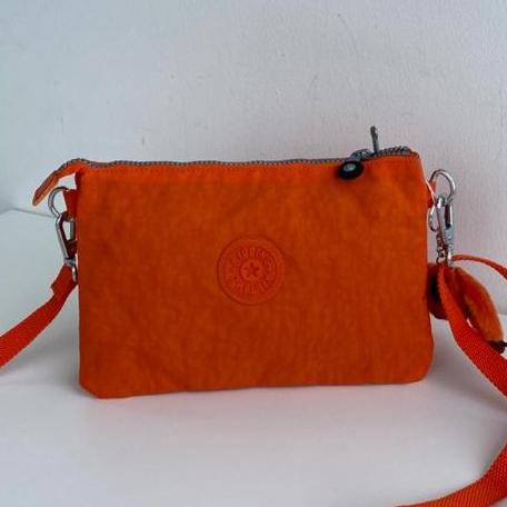 Big Sale Tas Kipling Large Creativity Orange Pouch Besar Hp Original 3 Ruang Sale