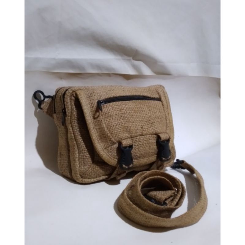 TAS KARUNG GONI TAS SELEMPANG GONI (SSG005)