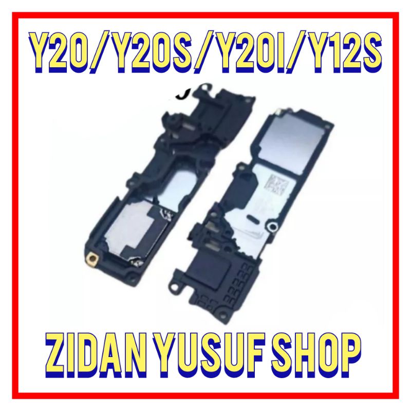 BUZZER BUZER SPEAKER MUSIK VIVO Y20 Y20S Y20i Y12S LOUDSPEAKER MUSIK FULLSET ORIGINAL