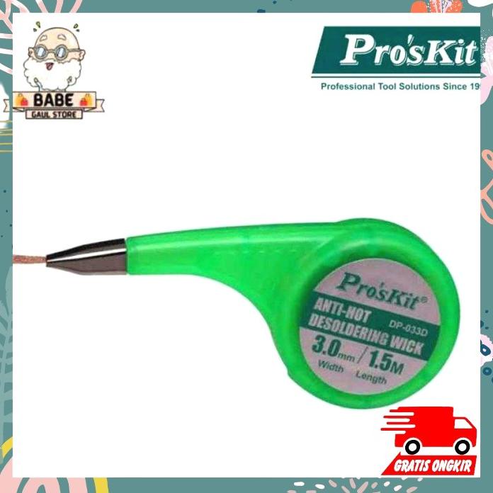 Solder Wick Proskit Dp-033D 3015 Anti-Hot Desoldering Wick