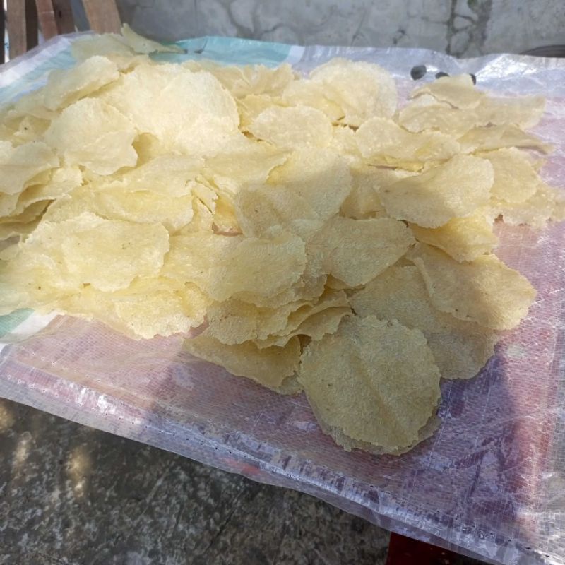 

krupuk gendar asli tanpa bleng
