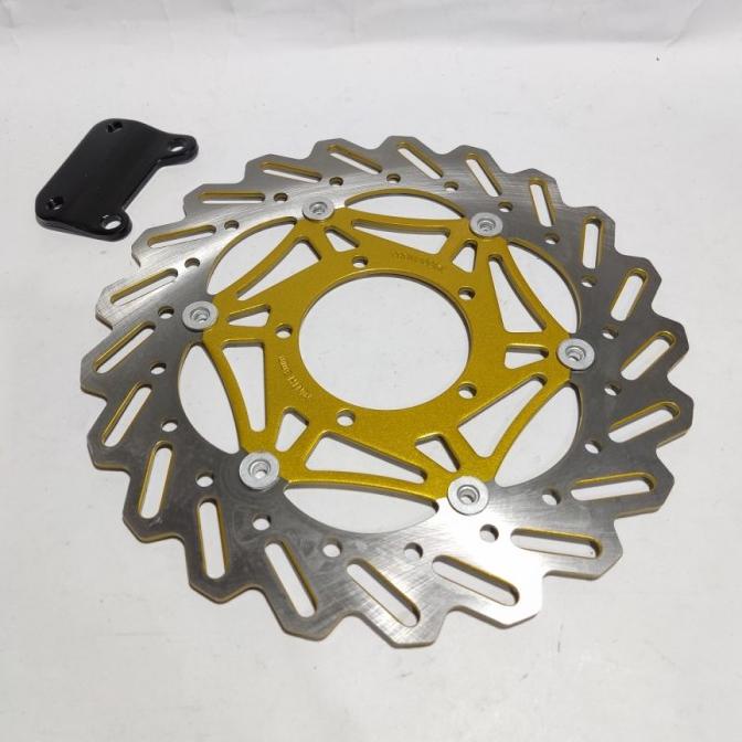 Piringan cakram vixion old nva nvl vixion new depan lebar plus breket
