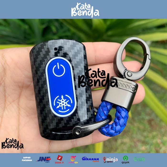 Terlaris Cover Remote Carbon Yamaha Nmax Aerox Connected Kunci Xmax Keyless