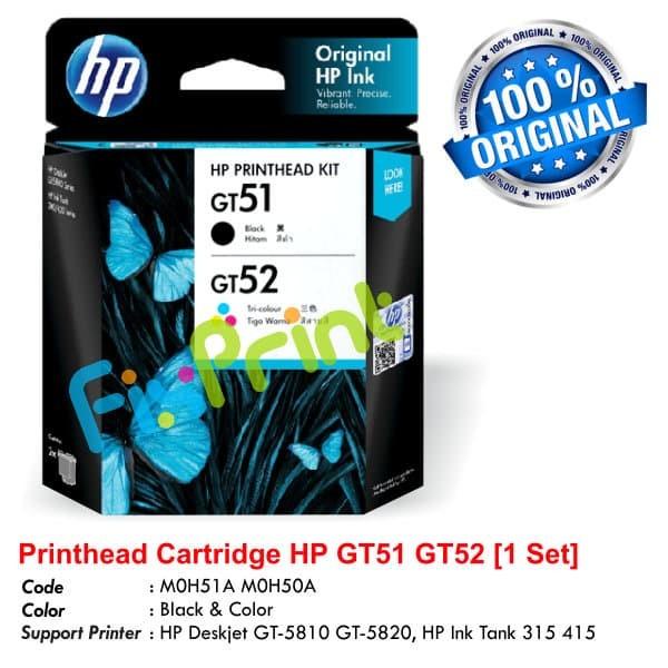 Head Cartridge Gt51 Gt52 Printer Hp Gt5820 Gt5810 Ink Tank 115 315 415