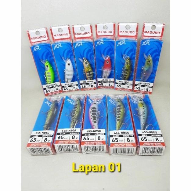 Terlaris Umpan Pancing/Lure/ Minnow Maguro Provocateur Natura 65S-Sinking