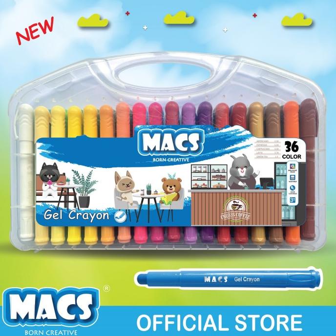 

Gel Crayon 36 Warna Colors
