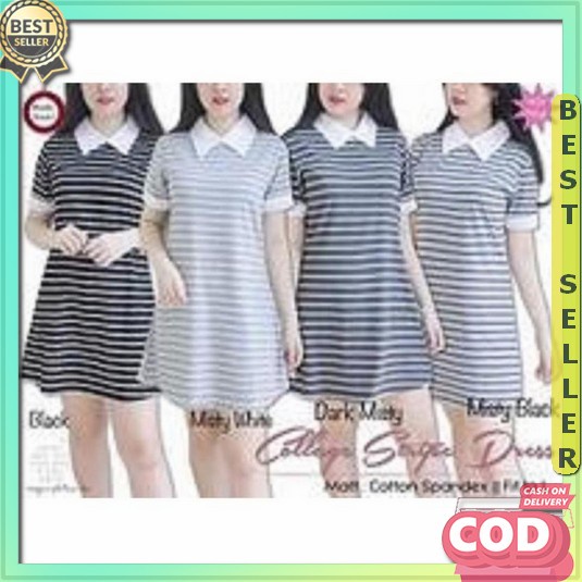 53009 Baju Mini Dress Gaun Pesta Loose Terusan Korean Style Wanita Import Baju Mini Dress Gaun Pesta