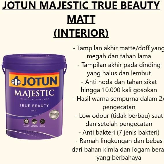 Cat Tembok Interior Jotun Cover/Majestic-Grounded Red/20144