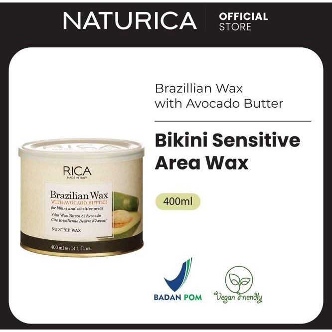 Terlaris Rica Brazilian Wax Avocado Butter