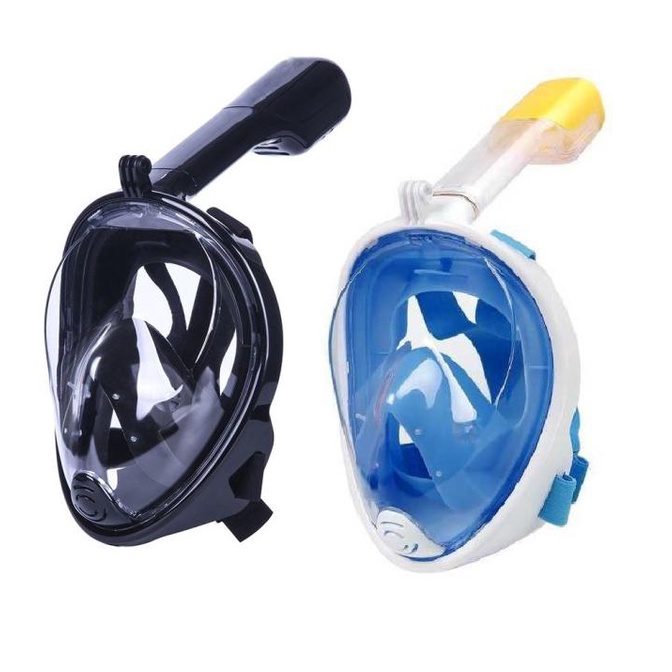 Kacamata Snorkling Snorkeling Menyelam Permukaan Full Face Mask Renang