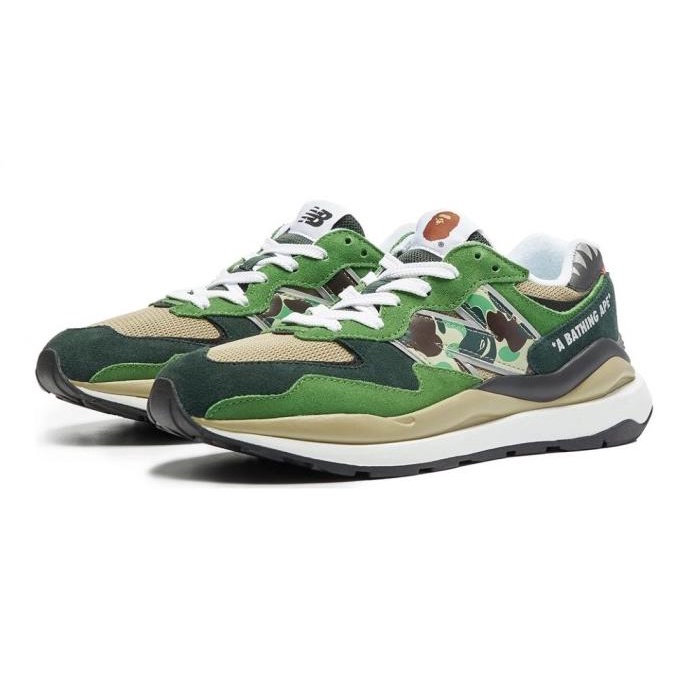 SEPATU NB 5740 BAPE GREEN HIGH PREMIUM ORIGINAL