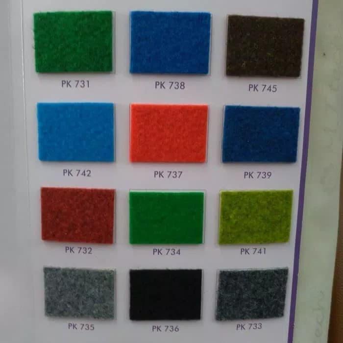 Permadani Karpet Brudu Polos Planet Super Buana Roll-An Murah (Mushola, Pameran)