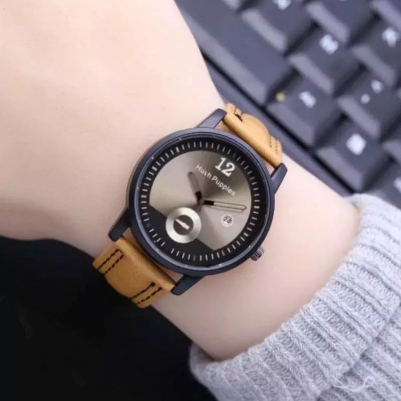 JAM TANGAN WANITA HUSH PUPPIES TANGGAL AKTIF TALI KULIT