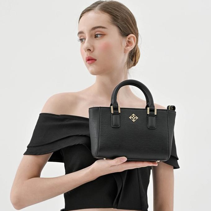 Best Seller Gobelini Daniella Mini Satchel Bag Black Original