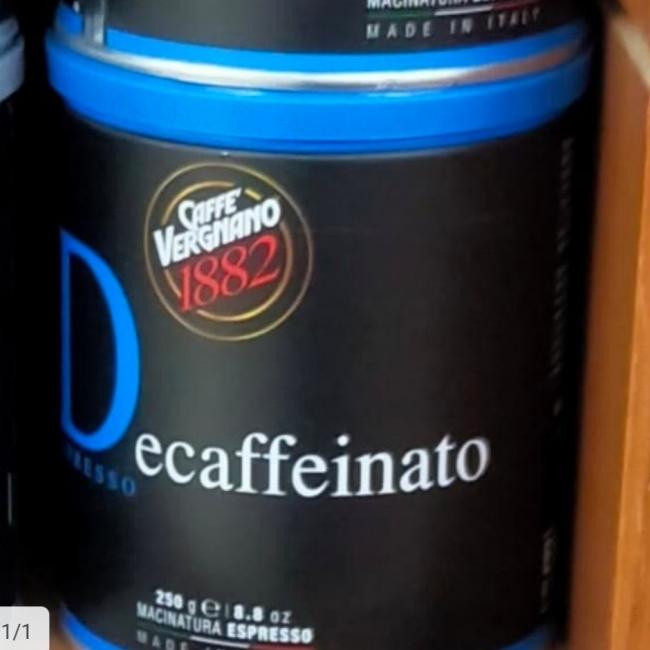 

Caffe Vergnano Decaffeinated Coffe 250Gr Kopi