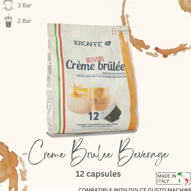 

Dolce Gusto Capsules - Creme Brulee Flavour (Made In Italy)