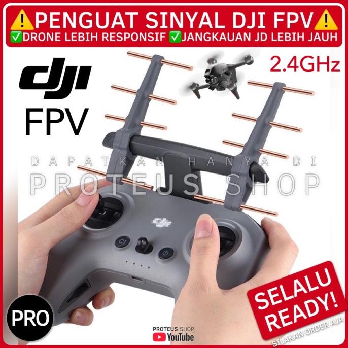 Terbaru Antena Yagi Uda 2.4Ghz Penguat Sinyal Dji Fpv Combo Signal Booster