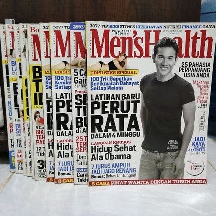 MAJALAH MENS HEALTH INDONESIA 2009