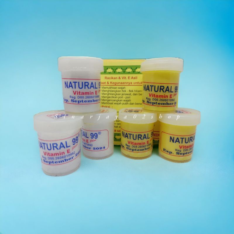 12 Pcs - Cream Natural 99 Murah Whitening Crem