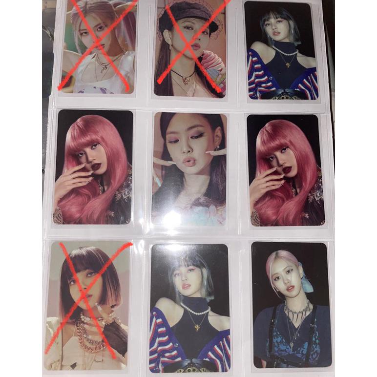 Blackpink Photocard Limited 4 + 1 Jennie Jisoo Rose Lisa Hylt Lsg Ic