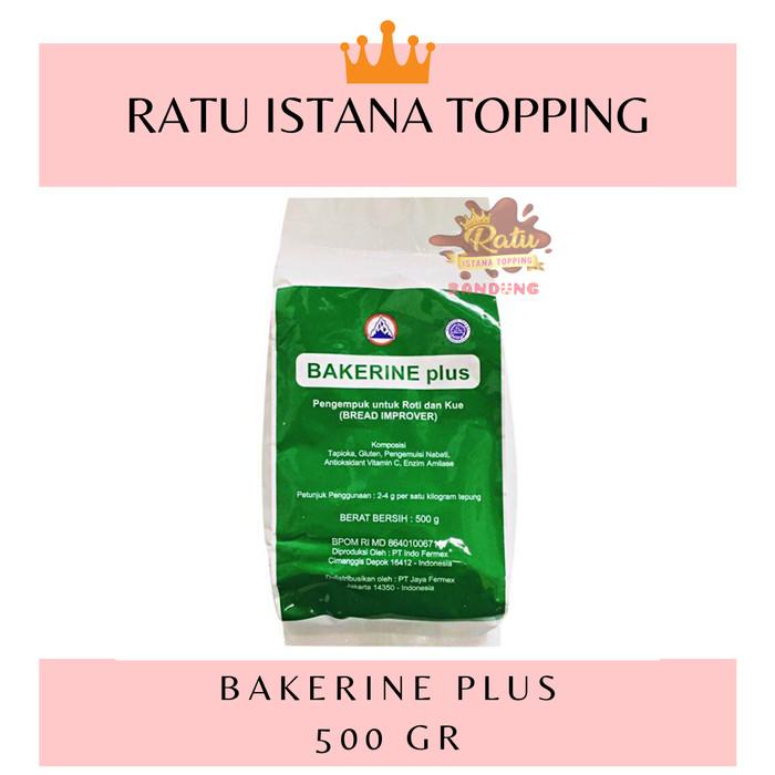 

PELEMBUT ROTI BREAD IMPROVER BAKERINE PLUS 500 GR HALAL PENGEMBANG Best Seller
