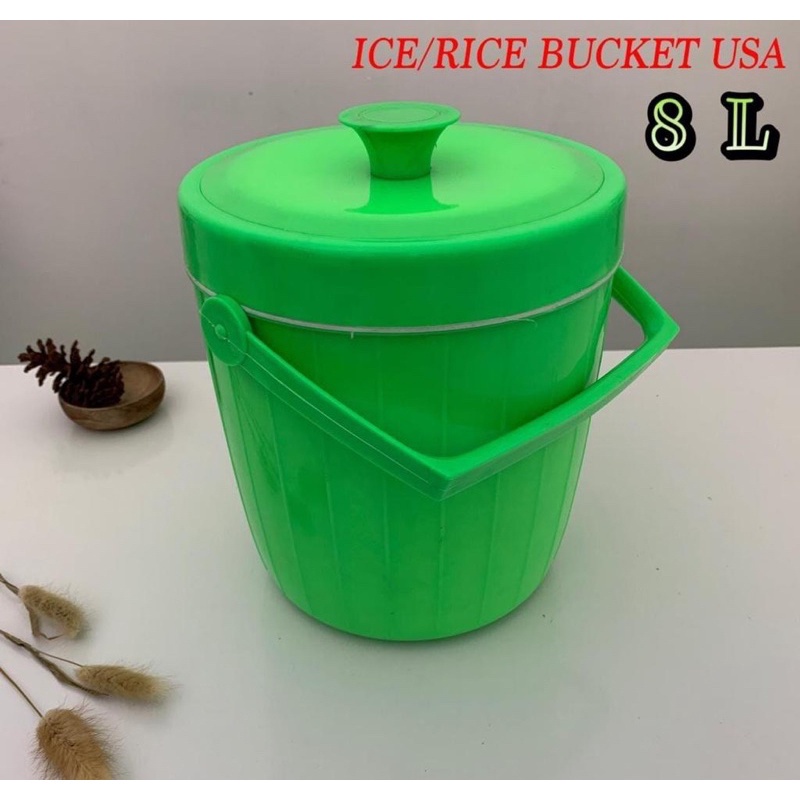 RICE BUCKET BLUE SHARK 8 LITER