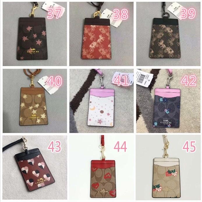 

Coach Lanyard ID Card Wallet Nametag Tempat Kartu Nama Kartu Kerja