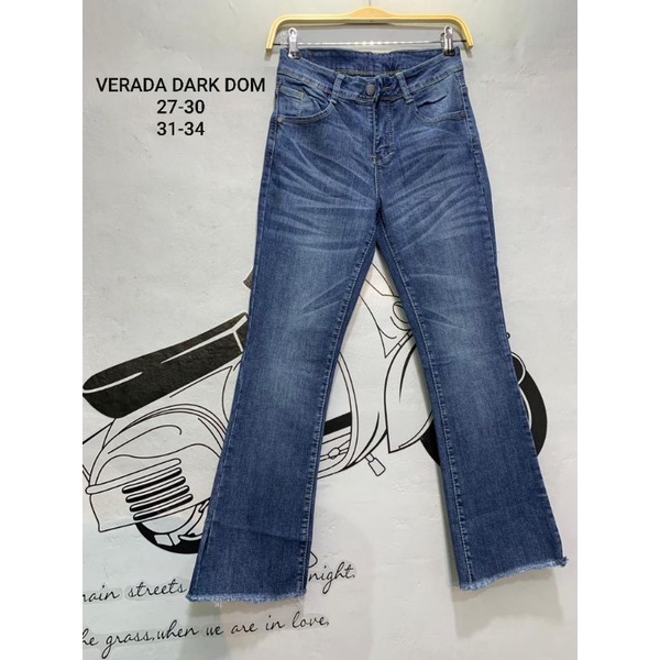 Cutbray Verada-Celana Cutbray Jeans Wanita Evodom Jeans