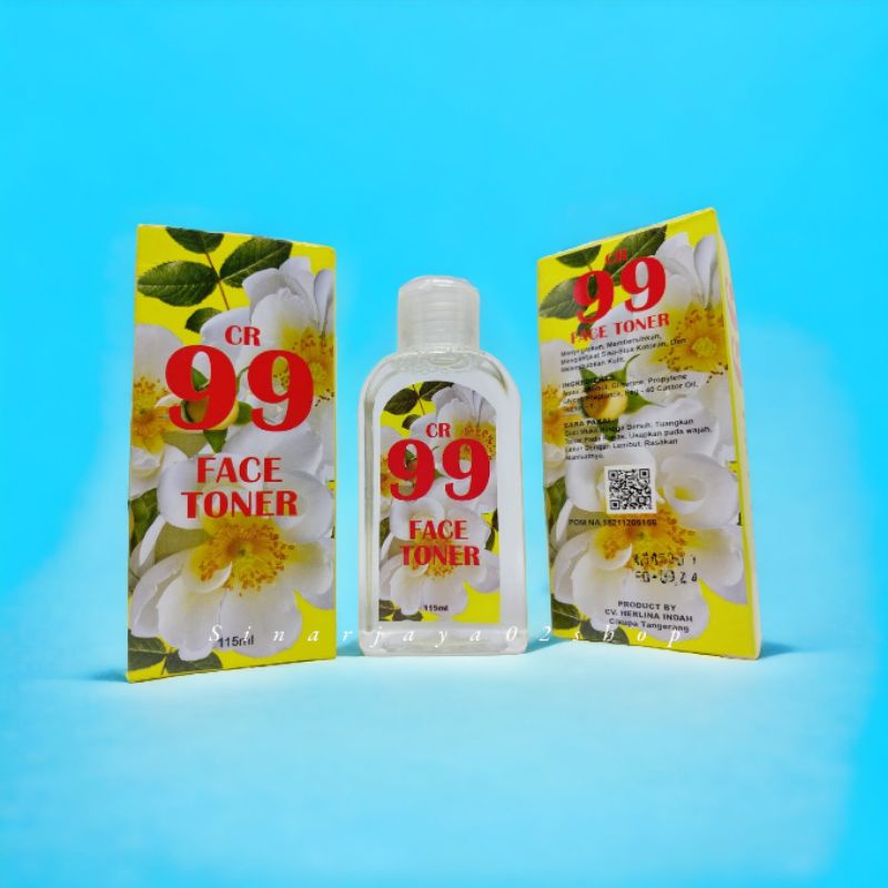 TONER CR 99 TONER NATURAL 99 FACE TONER ORIGINAL BPOM