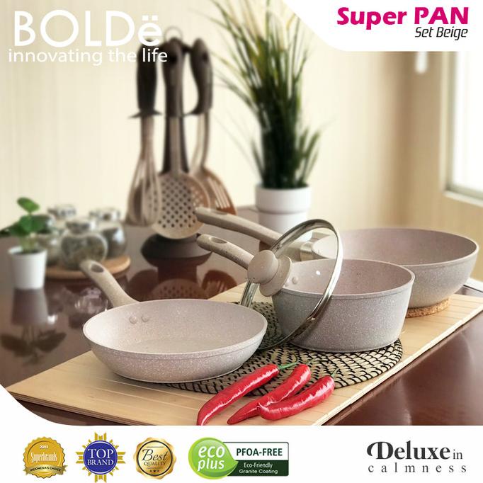 BOLDe Super Pan Set Beige