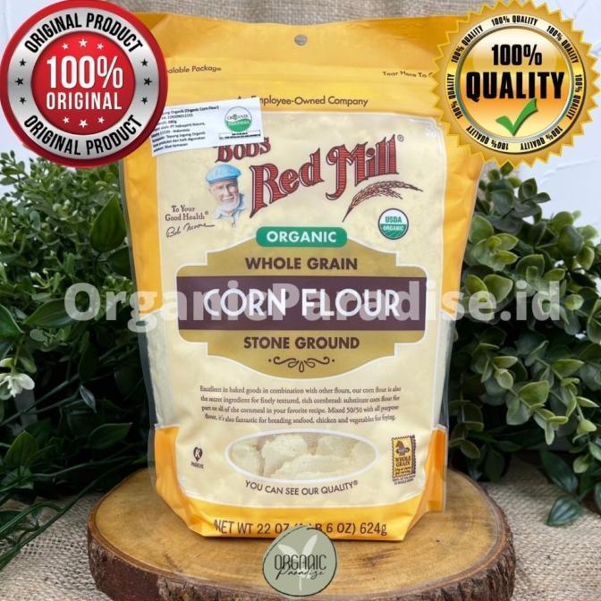 

Bob's Red Mill Organic Corn Flour 624 gr / Tepung Jagung Organik