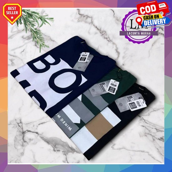 Buju Kaos Pria Distro Pakaian Atasan Pria Import Kaus Murah Bj Branded Premium Jumbo Korea Adem Sant