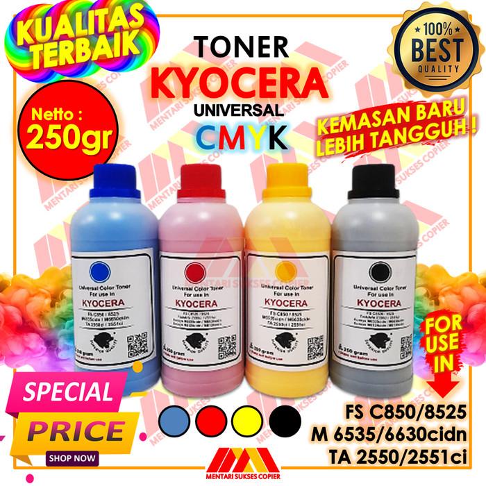 Terlaris Toner Warna Kyocera Cmyk Universal - M6535/6630Cidn/Ta2550/2551Ci