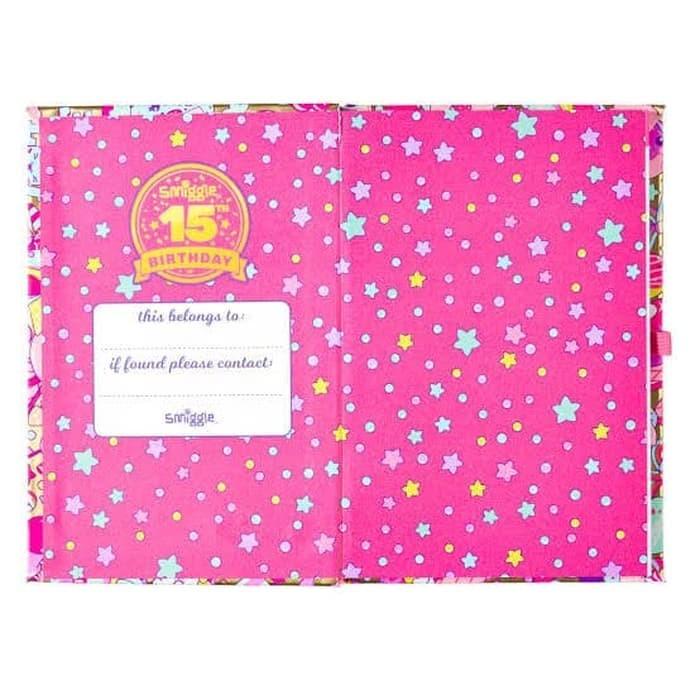 

Smiggle 15th Birthday A5 Luxe Notebook - Buku Tulis Smiggle