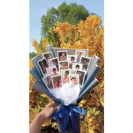 Buket foto/buket polaroid/buket custom foto
