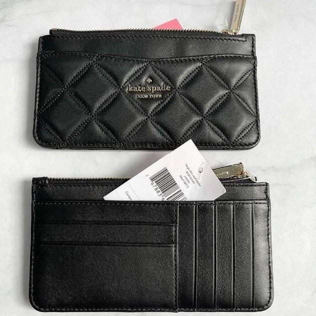 Terlaris Kate Spade Natalia Lg Slim Card Holder Black Original
