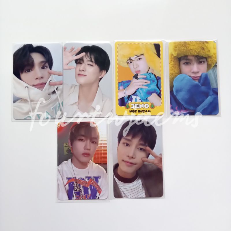 PHOTOCARD JENO TAEIL CHENLE BINDER NCT HOME BLANC DIVA LD KWANGYA TC KONSEP CANDY DIGIPACK BEATBOX