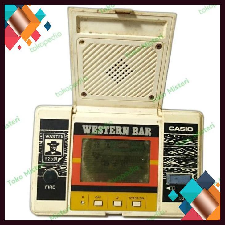 Gamewatch Jadul Gimbot Casio Koboi Western Bar Murah Normal