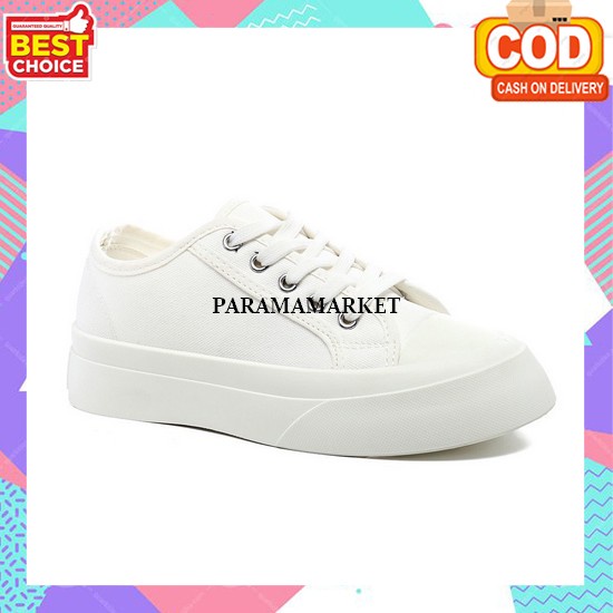 Sepatu Sekolah Sneakers Cewek Dewasa Import Tinggi Korean Style Sepatu Kets Sneakers Wanita Ringan E