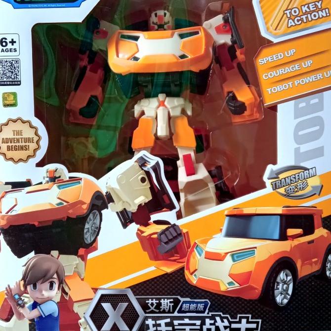 Tobot X Jumbo Young Toys Original Bonus Key Transform