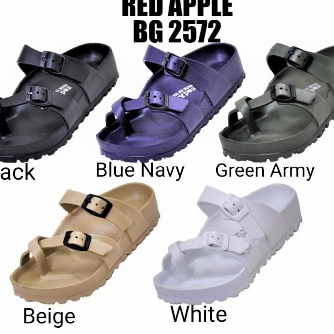 Sandal Jepit Silang (Cross strap) Red Apple Ori.