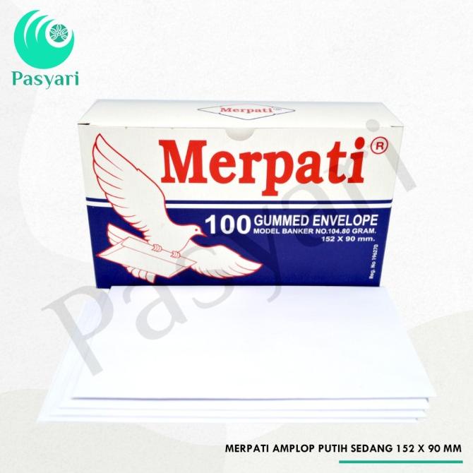 

Merpati Amplop Putih Sedang 152 X 90 mm jen03
