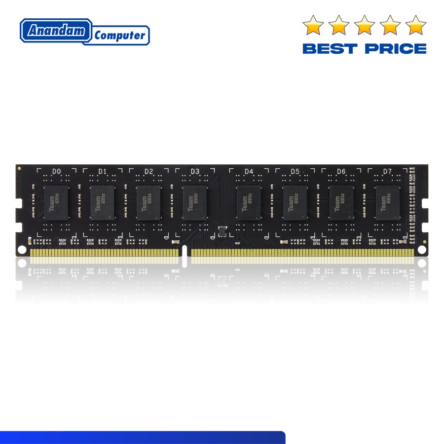 RAM Team Elite U-DIMM DDR4 8GB 2400Mhz PC19200 - Memory Single Channel