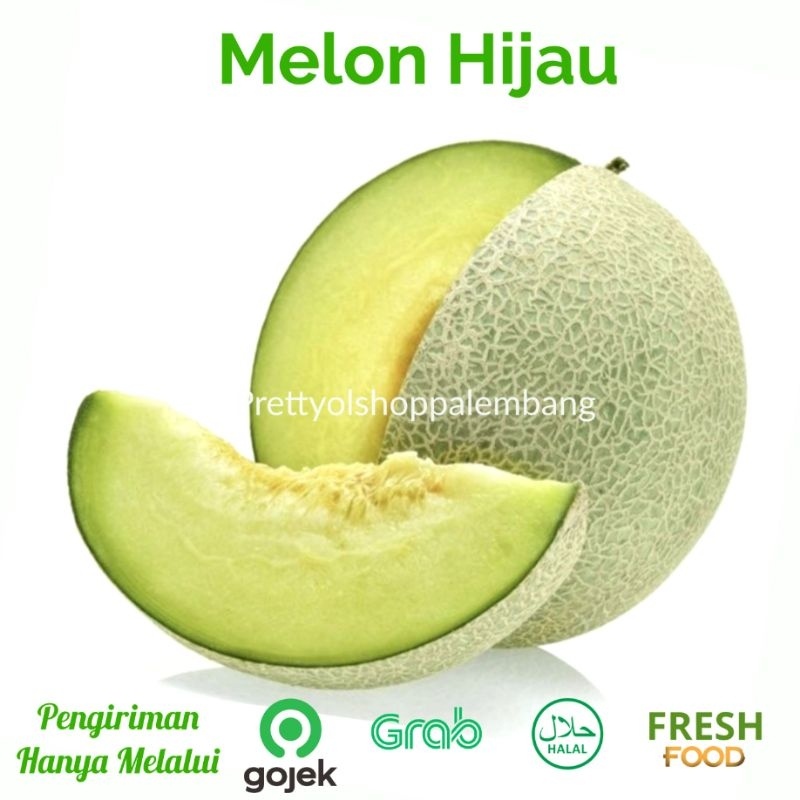 

[PALEMBANG] MELON HIJAU 1 BUAH - SAYUR BUAH IKAN SEGAR ONLINE PRETTY OLSHOP PALEMBANG